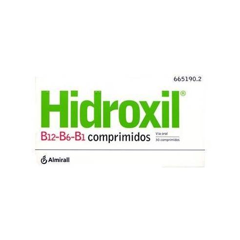 HIDROXIL B1 B6 B12 30 COMPRIMIDOS