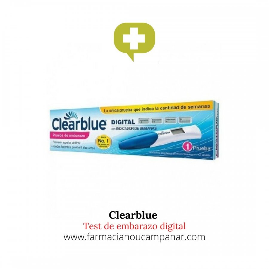 Clearblue Test de Embarazo Digital 1 Unidad, Productos