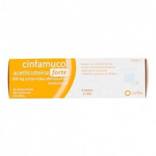 CINFAMUCOL ACETILCISTEINA FORTE 600 mg 20 COMPRI